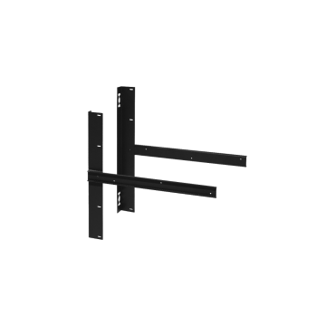 Evolar  Evo-cover Ophangbeugel wand WPC Zwart - Tweedekans