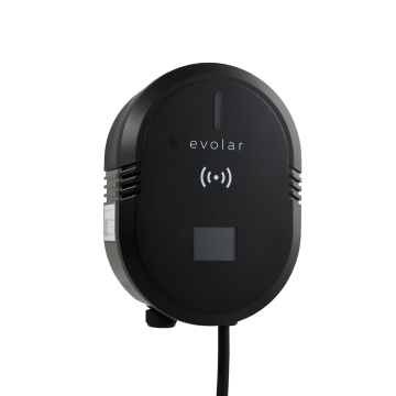 Evolar EV Charger laadpaal - 3-fase 11kW - Wifi + 5 meter kabel - Type 2 - Zwart - TWEEDEKANS