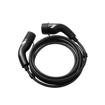 Evolar EV Charger kabel - 3-fase 11kW - Type 2 - 5M kabel - Zwart
