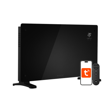 Evolar Convector Kachel - 2500 Watt - WiFi - Zwart