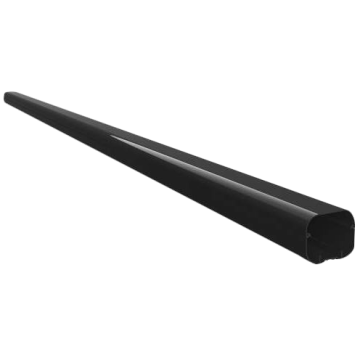 Evolar Airco Leidinggoot Zwart - 75x63MM - lengte 1 Meter