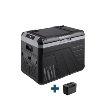 Evolar Elektrische Compressor Koelbox - 35L - 12V/230V - Inclusief Accu - Zwart