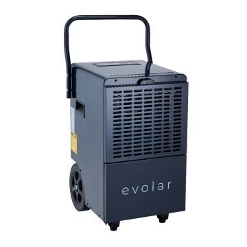 Evolar bouwdroger EVO-DH5000 - Luchtontvochtiger 50L - Watertank 7L - TWEEDEKANS