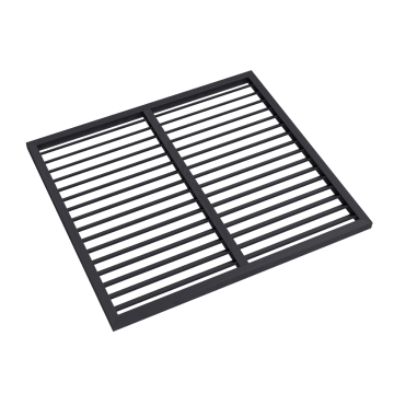 Evolar  WPC Achterplaat voor Airco Omkasting Charcoal Grey Large - Tweedekans