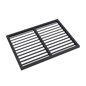 Evolar  WPC Achterplaat voor Airco Omkasting Charcoal Grey Medium - Tweedekans
