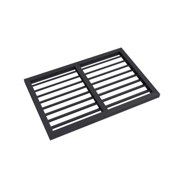 Evolar  Achterplaat voor Airco Omkasting Charcoal Grey XS - Tweedekans