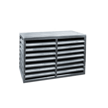 Evolar Airco Omkasting Antraciet Wood XS - Tweedekans