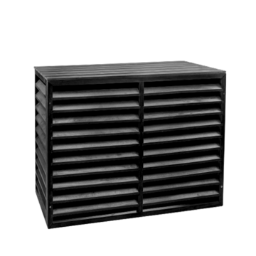 Evolar Airco Omkasting Zwart Wood Medium