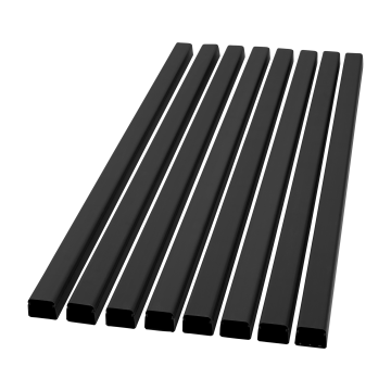 Evolar Airco leidinggoot Zwart -90 x 65 MM - Lengte 2 Meter - Doos 8 stuks