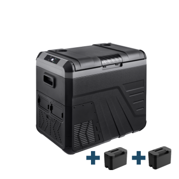 Evolar Elektrische Compressor Koelbox - 45L - 12V/230V - Inclusief 2 Accu's - Zwart - Tweedekans
