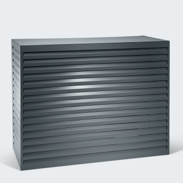Evolar Airco Omkasting Donker Antraciet XL