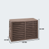 Evolar WPC Airco Omkasting Walnut Grey XS