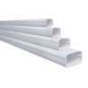 Evolar Airco Leidinggoot Wit - 75x63MM - lengte 1 Meter