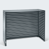 Evolar Airco Omkasting Donker Antraciet XL