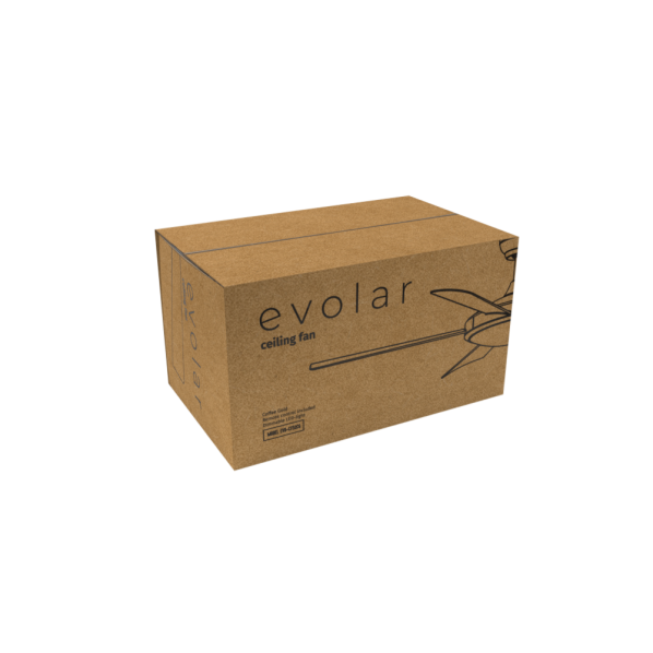 Evolar EVO-CF52CG Plafondventilator Koffie Bruin