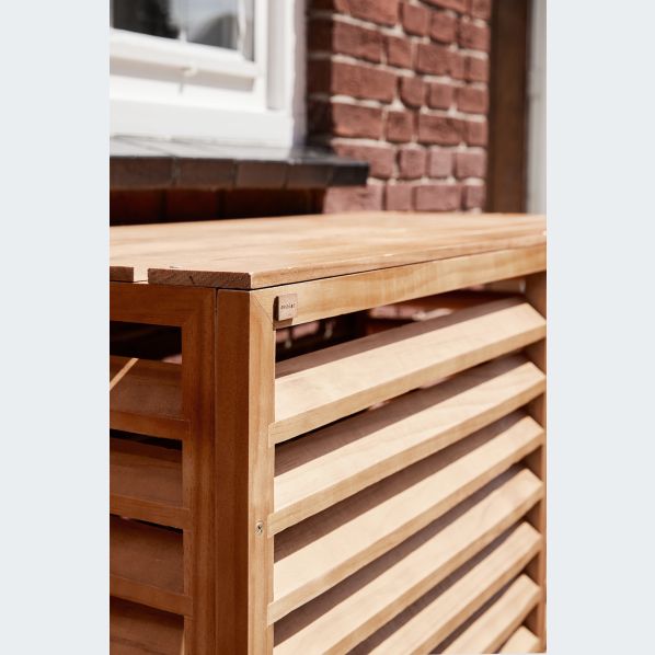 Evolar Bottom Panel voor Airco Omkasting Wood Large