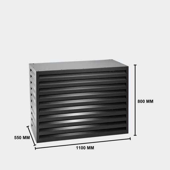 Evolar Airco Omkasting Zwart Medium - Tweedekans