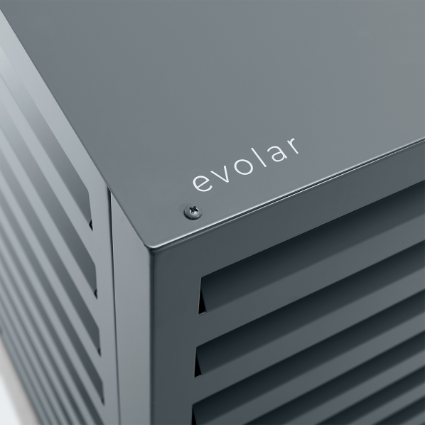 Evolar Airco Omkasting Donker Antraciet XL