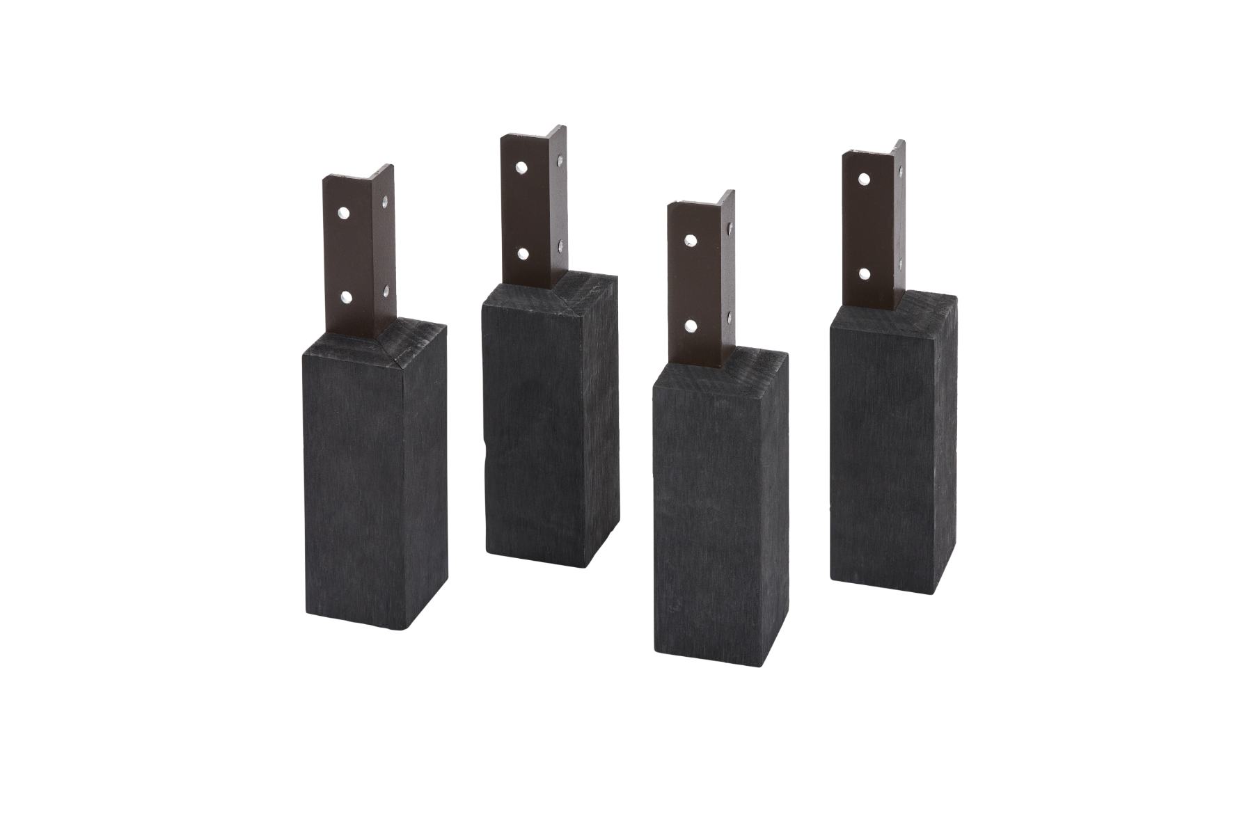 Evolar  Opstelvoetjes Airco Omkasting Charcoal Grey WPC - Tweedekans