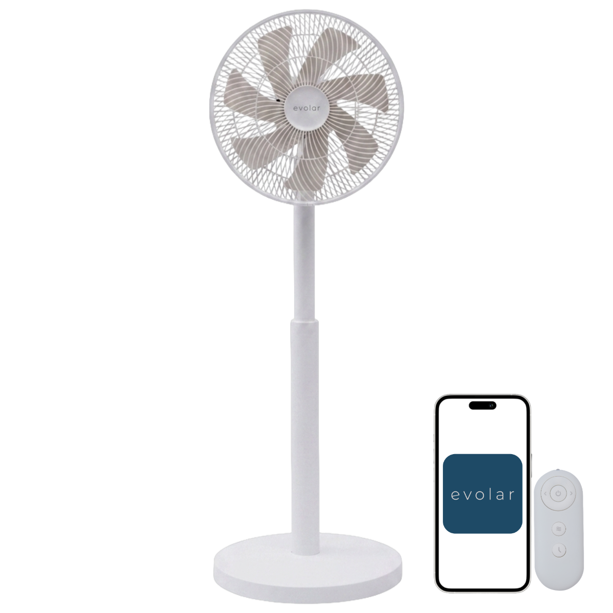 Evolar Smart Fan 18W - Wit - Tweedekans