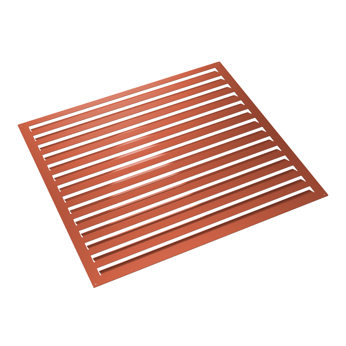 Evolar Achterplaat voor Airco Omkasting Steenrood Large - Tweedekans