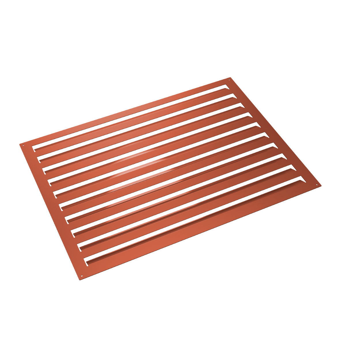 Evolar Achterplaat voor Airco Omkasting Steenrood Medium - Tweedekans