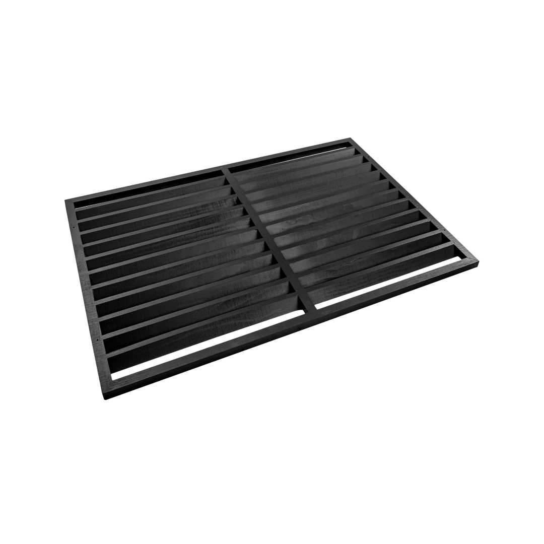 Evolar Achterplaat voor Airco Omkasting Zwart Wood Medium - Tweedekans