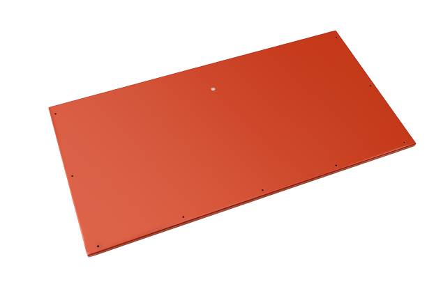 Evolar Bottom Panel voor Airco Omkasting Steenrood Medium - Tweedekans