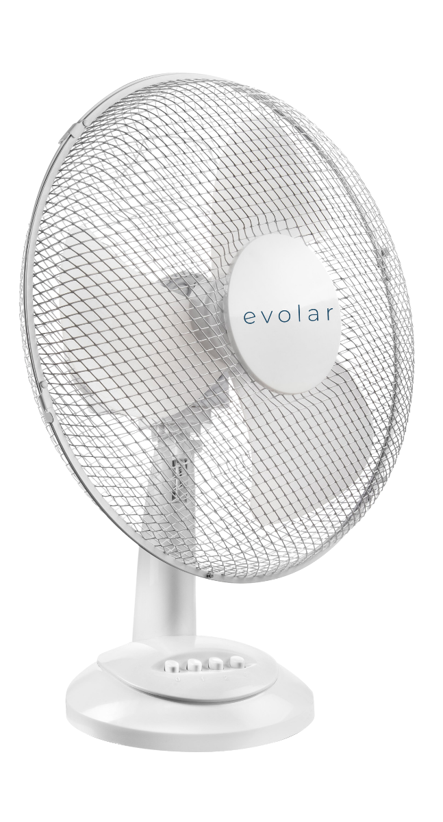 Evolar EVO-16T Tafelventilator Wit- Tweedekans