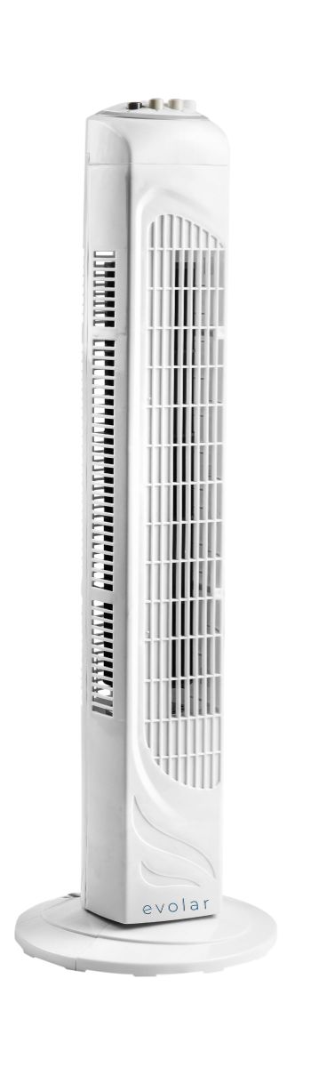 Evolar EVO-29T Torenventilator Wit- Tweedekans