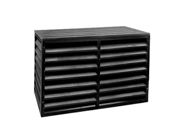 Evolar Airco Omkasting Zwart Wood XS - Tweedekans