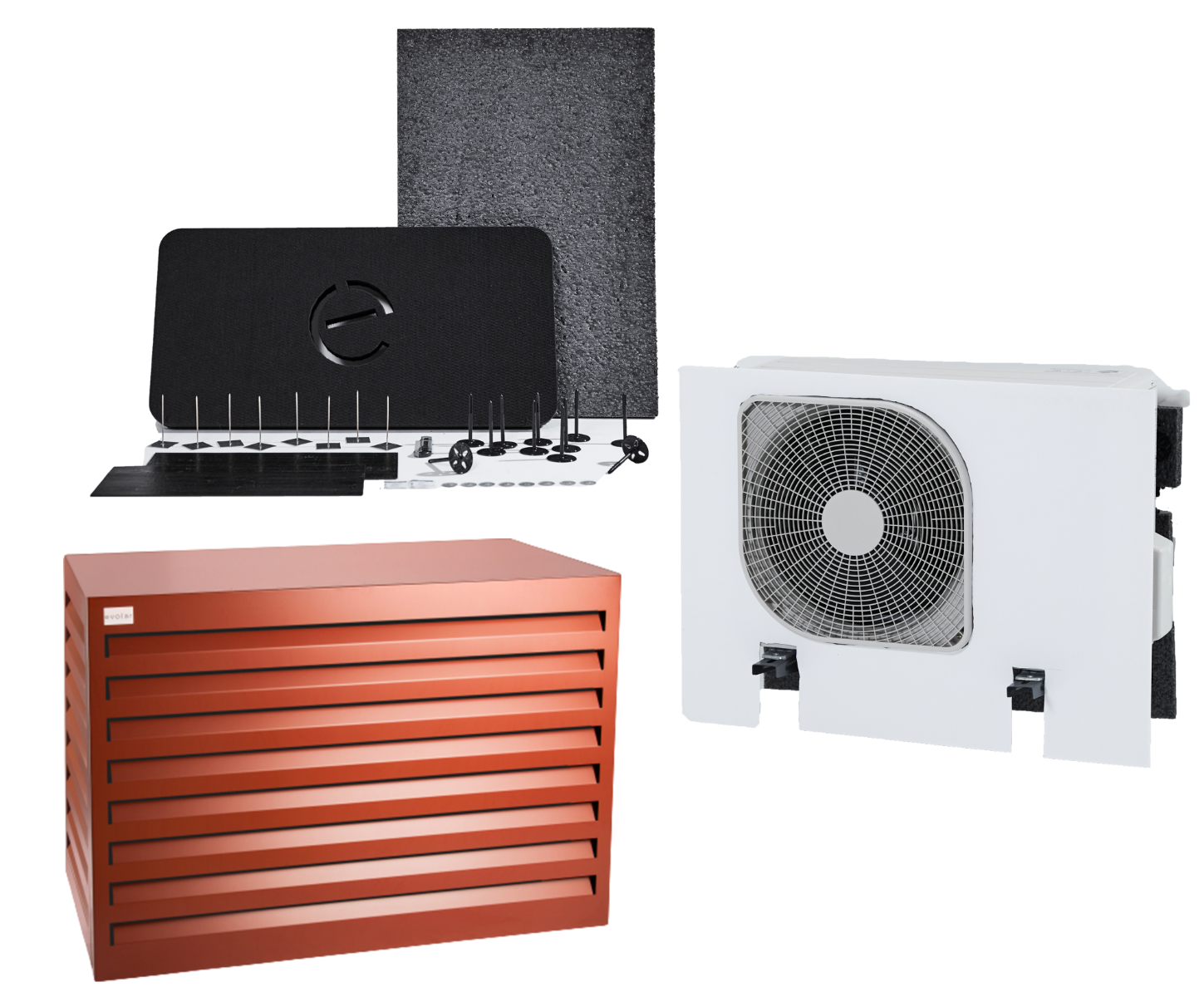 Evolar Geluidsreducerende warmtepomp en airco omkasting - Medium - Tweedekans