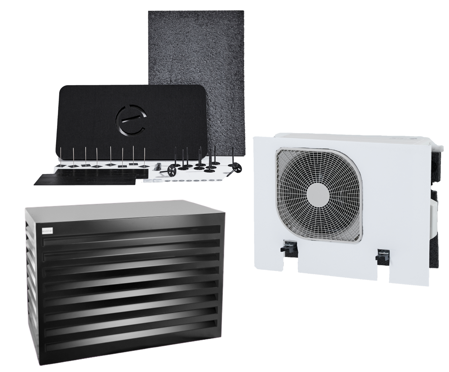 Evolar Geluidsreducerende warmtepomp en airco omkasting - Medium - Tweedekans