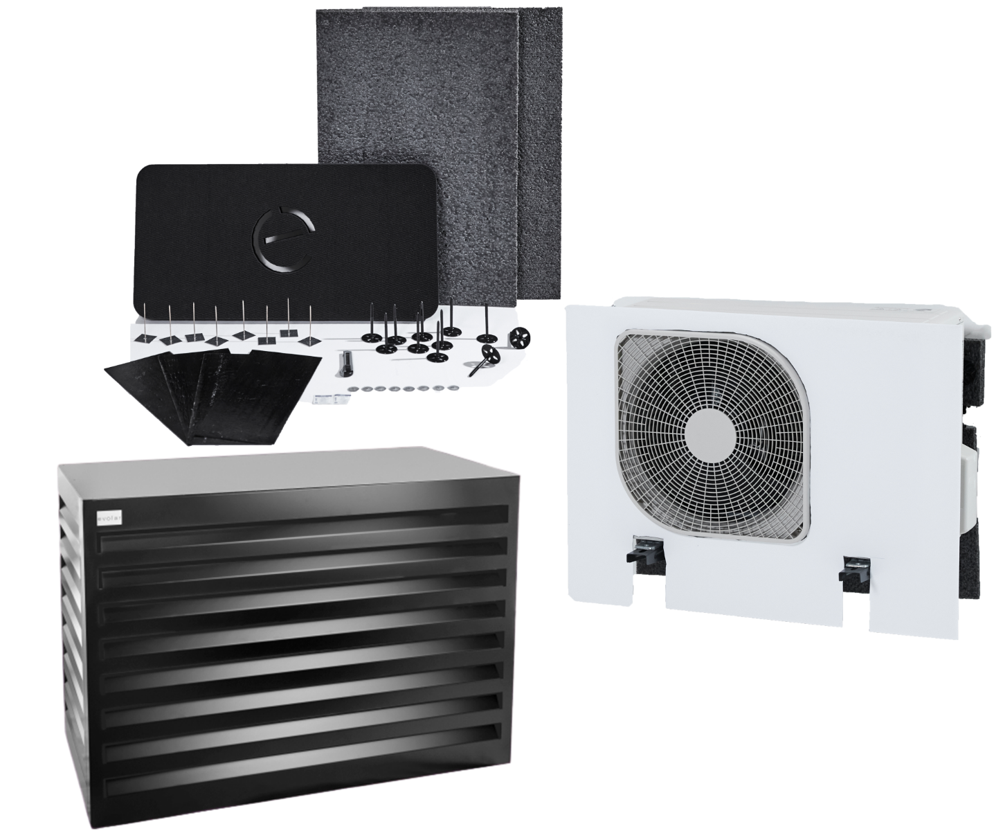 Evolar Geluidsreducerende warmtepomp en airco omkasting - XL - Tweedekans