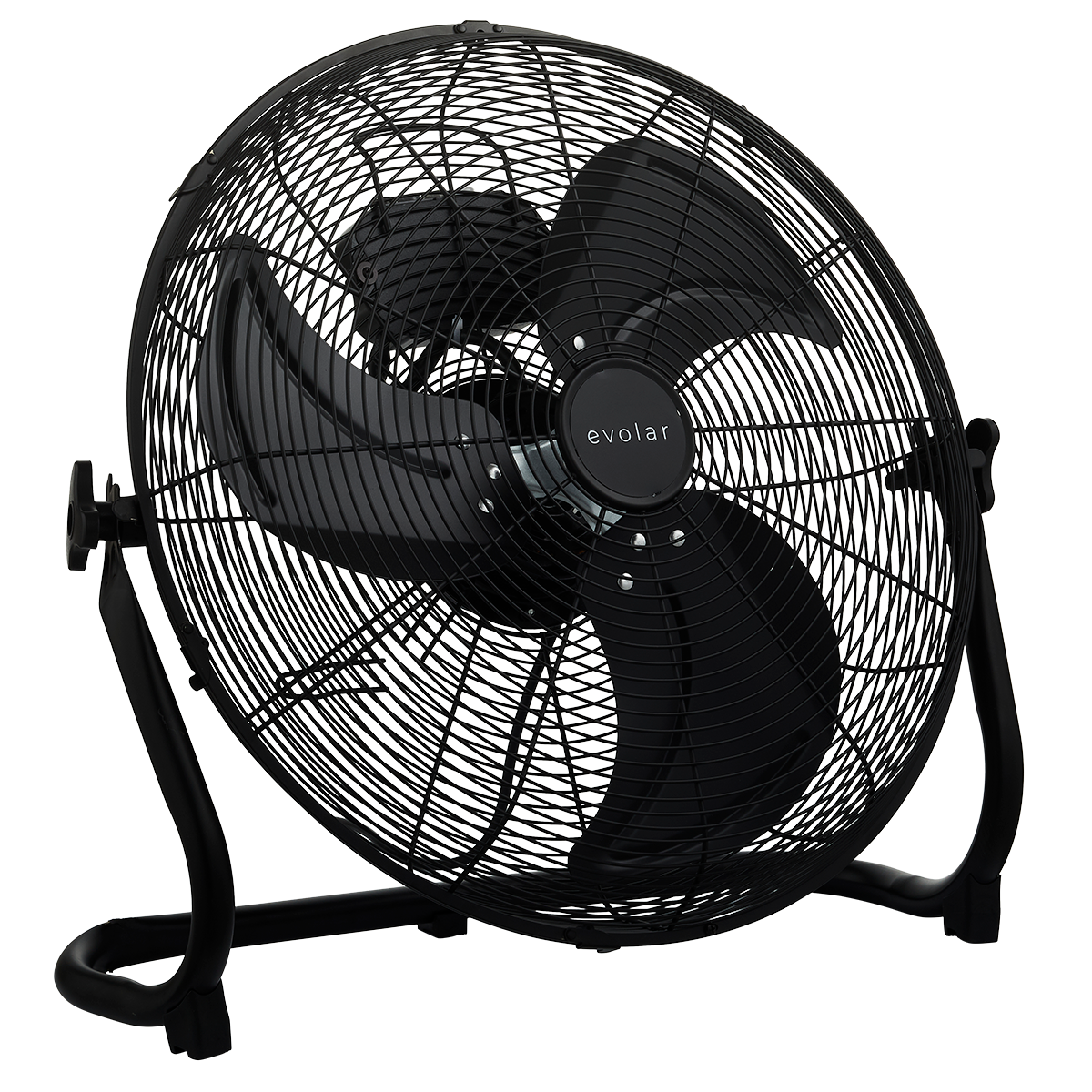 Evolar EVO-MFF18BL Vloerventilator - Zwart - Tweedekans