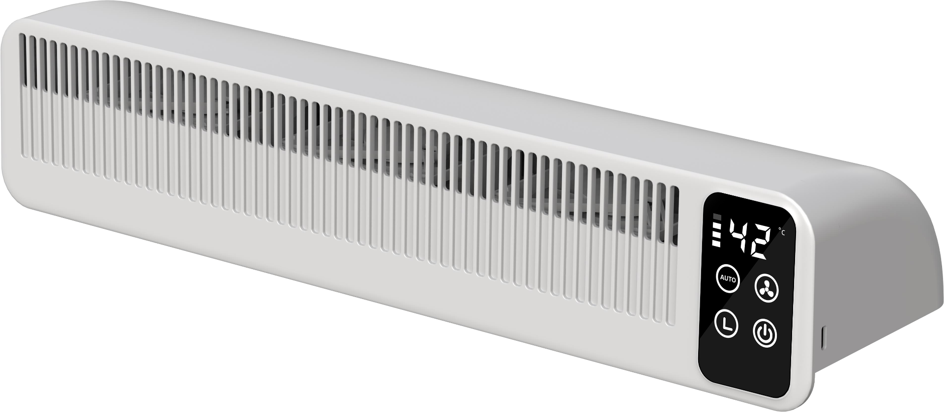 Evolar Oplaadbare Radiator Ventilator 3W -  Wit - 5200 mAh accu - met timer - TWEEDEKANS