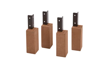Evolar Opstelvoetjes Airco Omkasting Tropical Teak WPC
