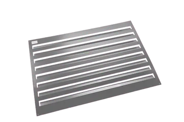 Evolar Acherplaat voor Airco Omkasting Licht Antraciet Medium