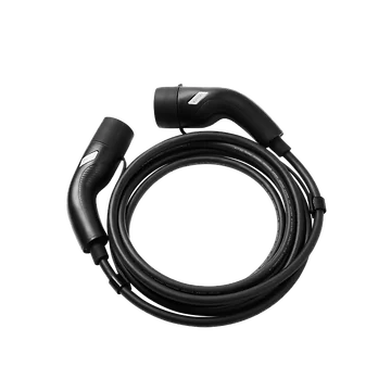 Evolar EV Charger kabel - 3-fase 11kW - Type 2 - 5M kabel - Zwart