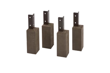 Evolar Opstelvoetjes Airco Omkasting Walnut Grey WPC