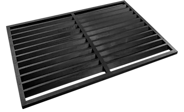 Evolar Achterplaat voor Airco Omkasting Zwart Wood Small