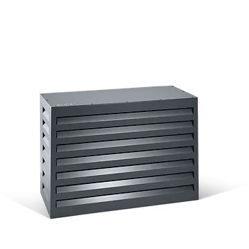 Evolar Airco Omkasting Donker Antraciet XS