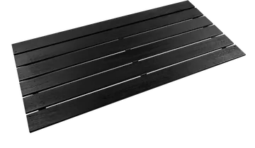 Evolar Bottom Panel voor Airco Omkasting Zwart Wood Medium