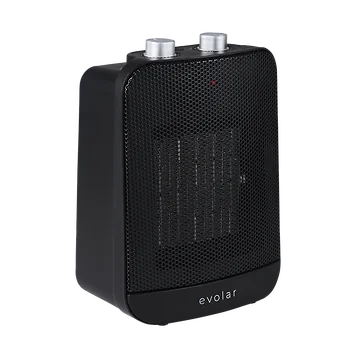 Evolar EVO-PTC60B Compacte Elektrische Kachel - Zwart