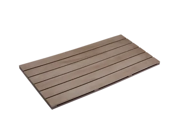 Evolar Bottom Panel voor Airco Omkasting Walnut Grey WPC Medium