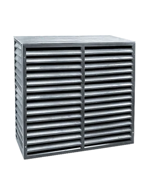 Evolar Airco Omkasting Antraciet Wood Large