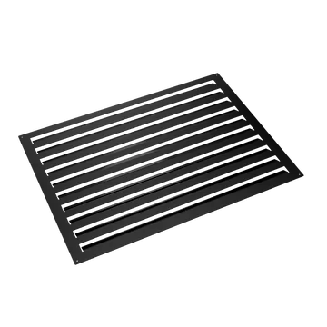 Evolar Achterplaat voor Airco Omkasting Zwart Medium