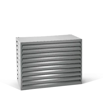 Evolar Airco Omkasting Licht Antraciet Medium