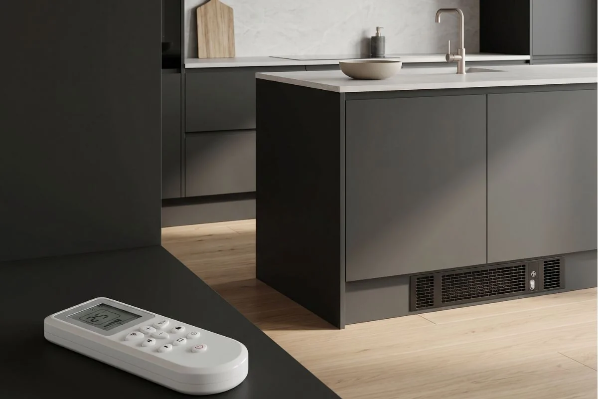 Compact design, krachtige verwarming