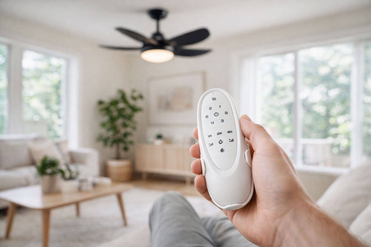 Bedien alles eenvoudig met de afstandsbediening